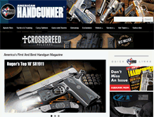 Tablet Screenshot of americanhandgunner.com